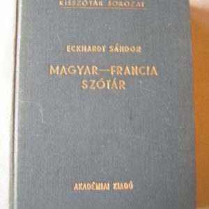 Magyar-Francia szótár