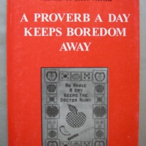 A proverb a day keeps boredom away