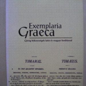 Exemplaria Graeca – Görög bölcsességek latin és magyar fordítással