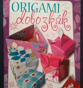 Origami dobozkák