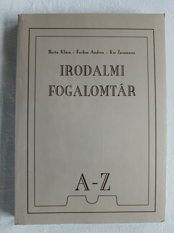 Irodalmi fogalomtár A-Z