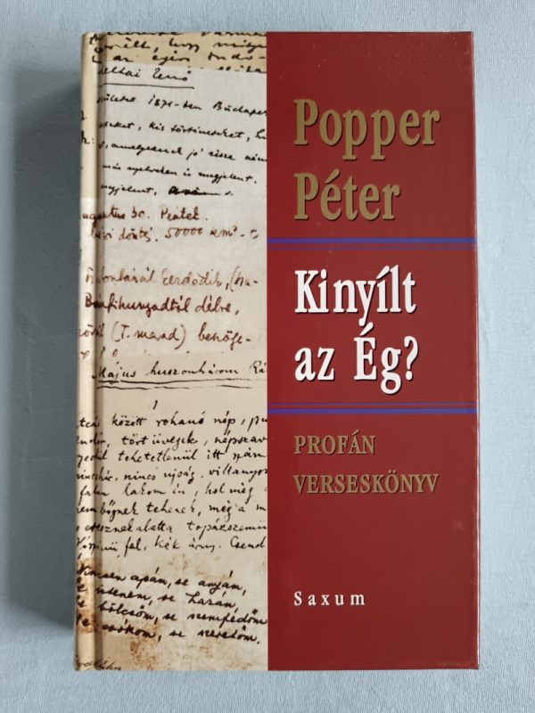 Kinyílt az ég? – Profán verseskönyv