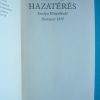 Hazatérés