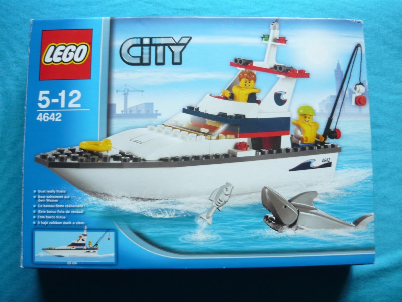 4642 hajó 1 Lego 4642 halászhajó