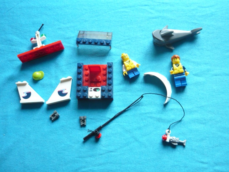 4642 hajó 3 Lego 4642 halászhajó