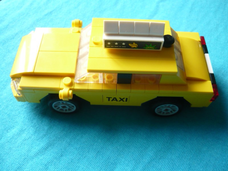 40468 taxi 1 Lego 40468 sárga taxi