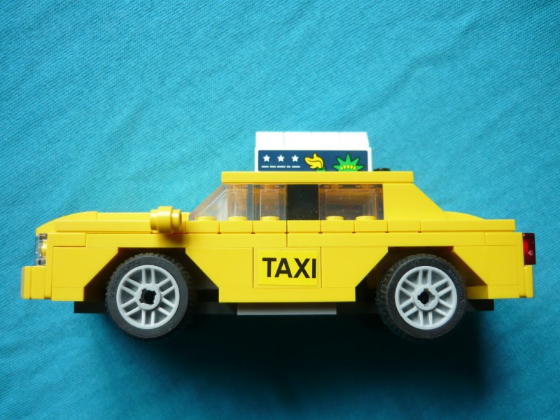 40468 taxi 2 Lego 40468 sárga taxi