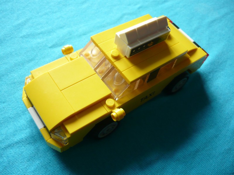 40468 taxi 3 Lego 40468 sárga taxi