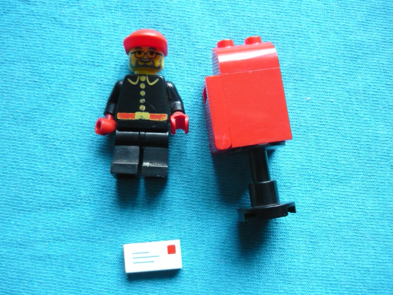 7731 postaautó 4 Lego 7731 postaautó