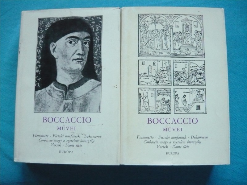 Boccaccio művei Boccaccio művei I-II.