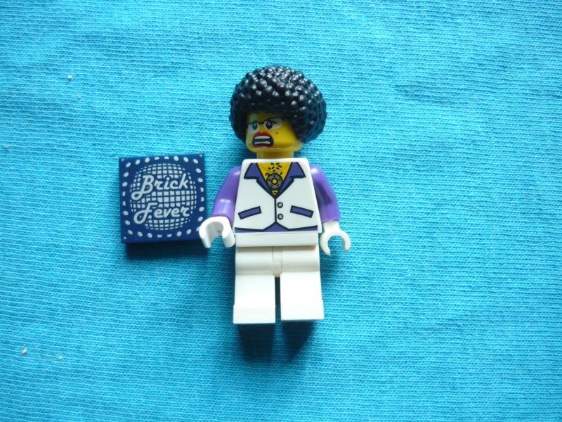 Lego disco dude minifigura Lego 8684 disco dude minifigura