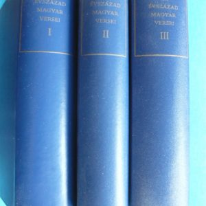 Hét évszázad magyar versei I-III.
