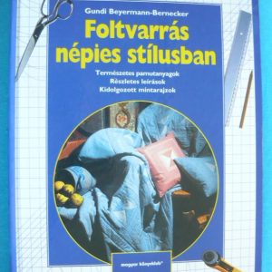 Foltvarrás népies stílusban