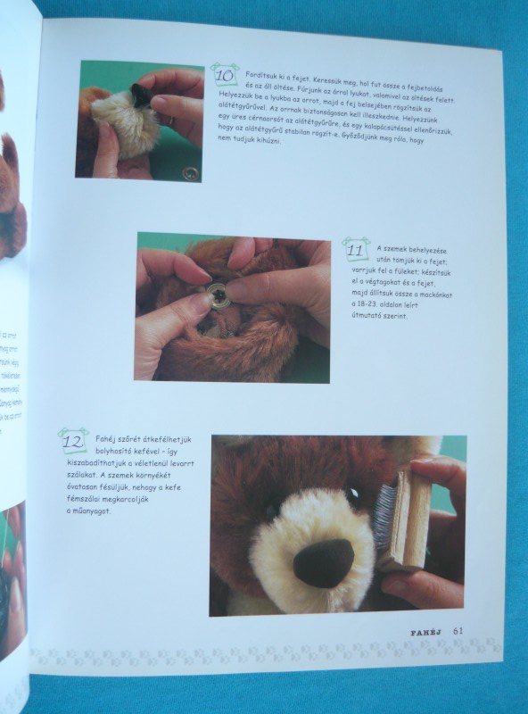 Készítsünk mackót 4 Készítsünk mackót mindenki örömére