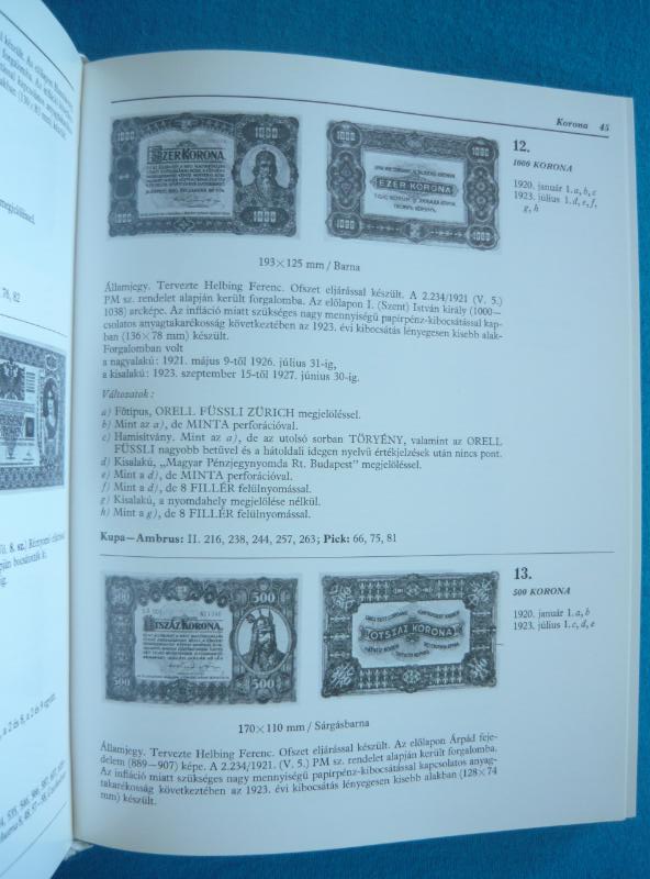 A legújabb kori magyar pénzek 2 A legújabb kori magyar pénzek (1892-1981)