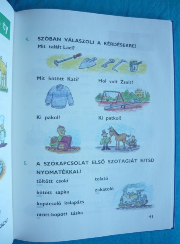 Ábécéskönyv 3 Ábécéskönyv – 1. osztály