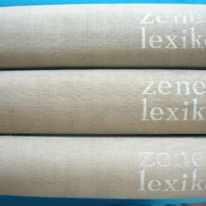 Zenei lexikon 1-3.