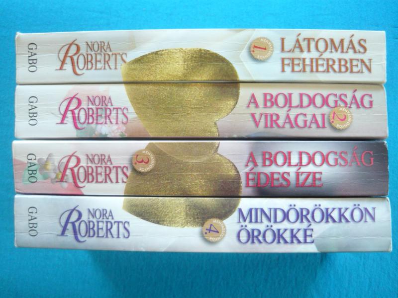 Menyasszonyok I-IV. 1 Menyasszonyok 1-4. – Látomás fehérben ˛/ A boldogság virágai / A boldogság édes íze / Mindörökkön örökké